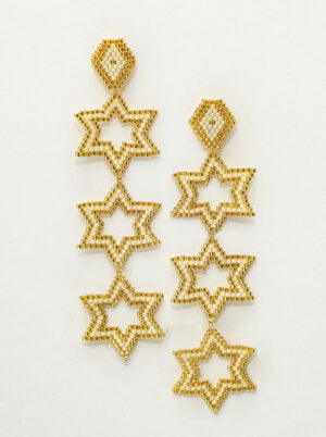 Tres Estrellas Earrings