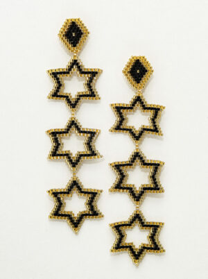 Tres Estrellas Earrings