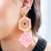 Aretes Sunrise Tejido a Mano Dekoloving