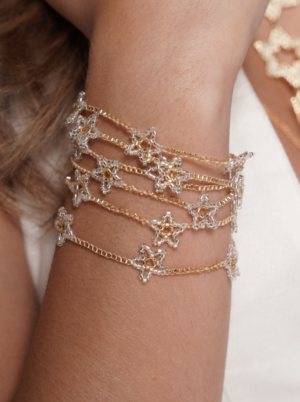 Dual Multistar Collar Pulsera