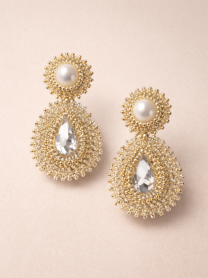 Aretes Nacar Tejidos Dekolving